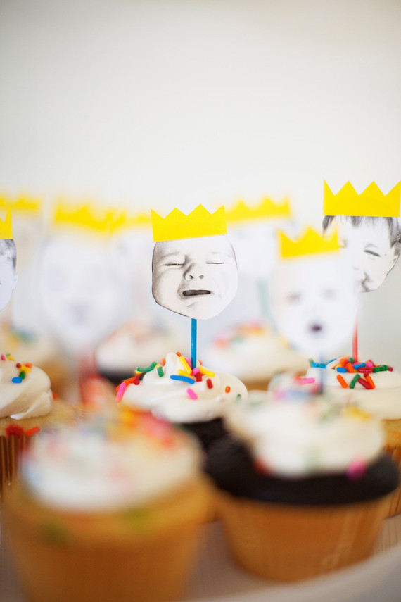 Colorful first birthday ideas