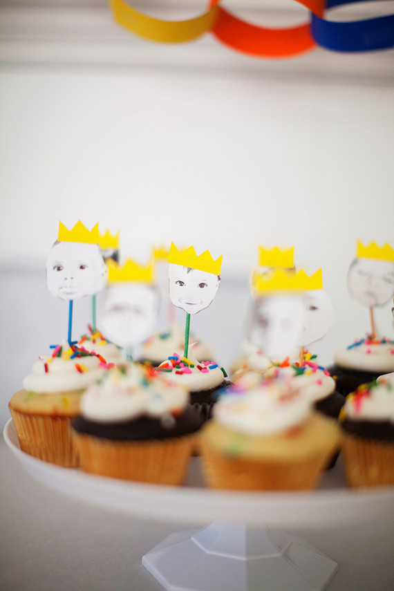 Colorful first birthday ideas