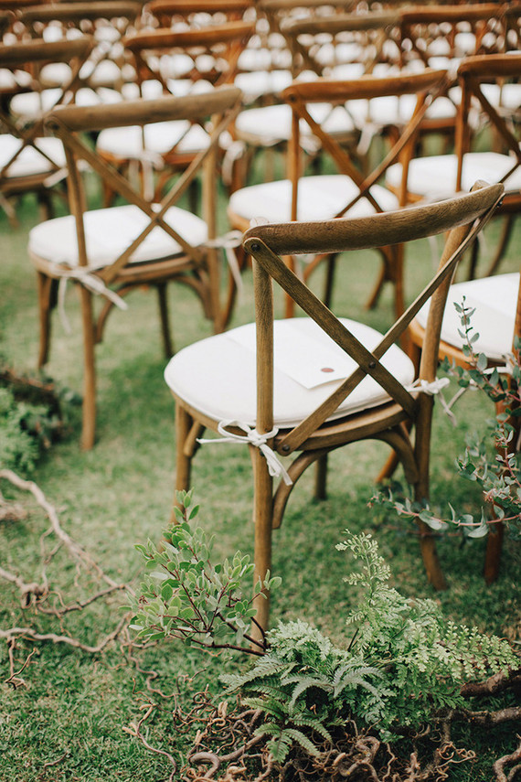Ceremony chairs