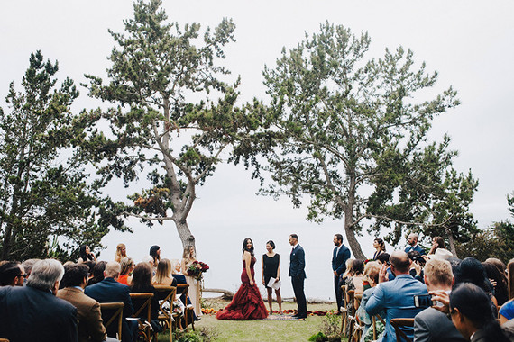 Big Sur wedding ceremony