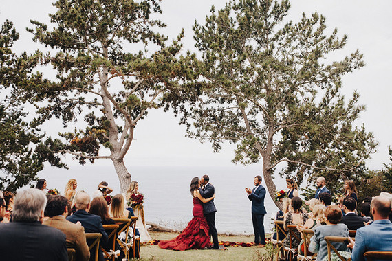 Big Sur wedding ceremony