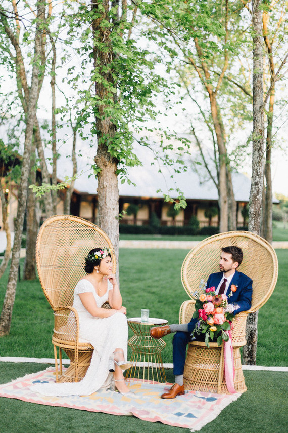 Garden inspired Texas wedding