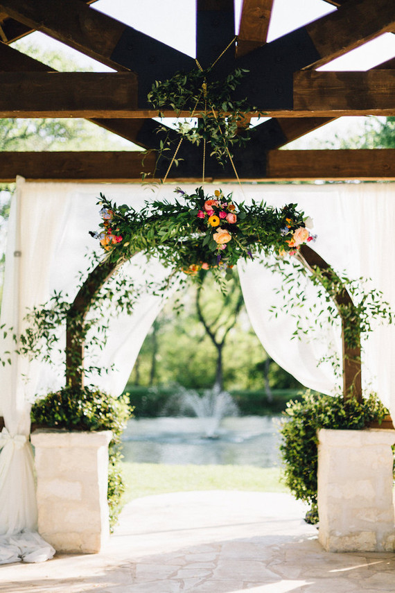 Garden inspired Texas wedding