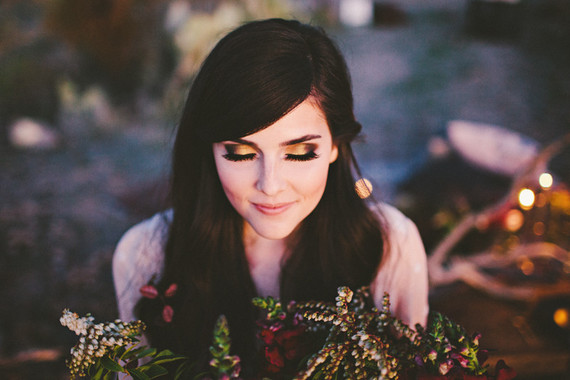 Dramatic makeup
