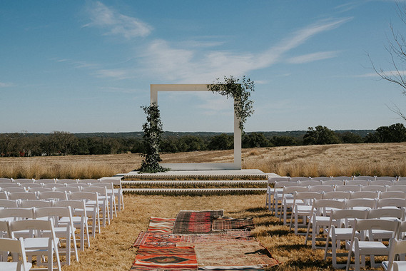 Modern bohemian wedding