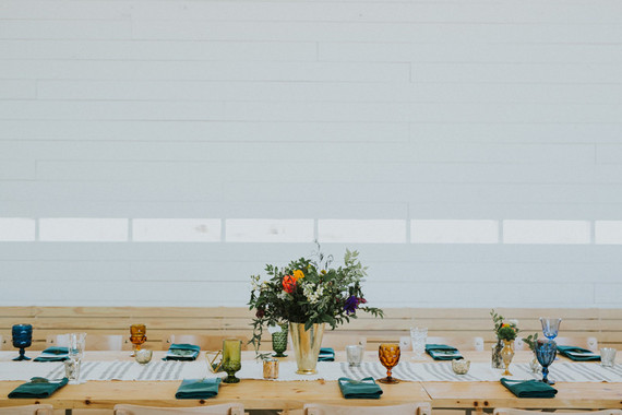 Modern bohemian wedding