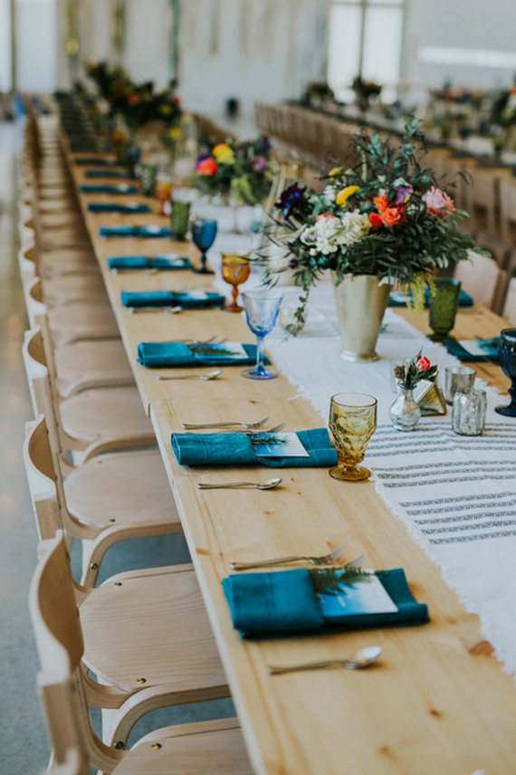 Modern bohemian wedding