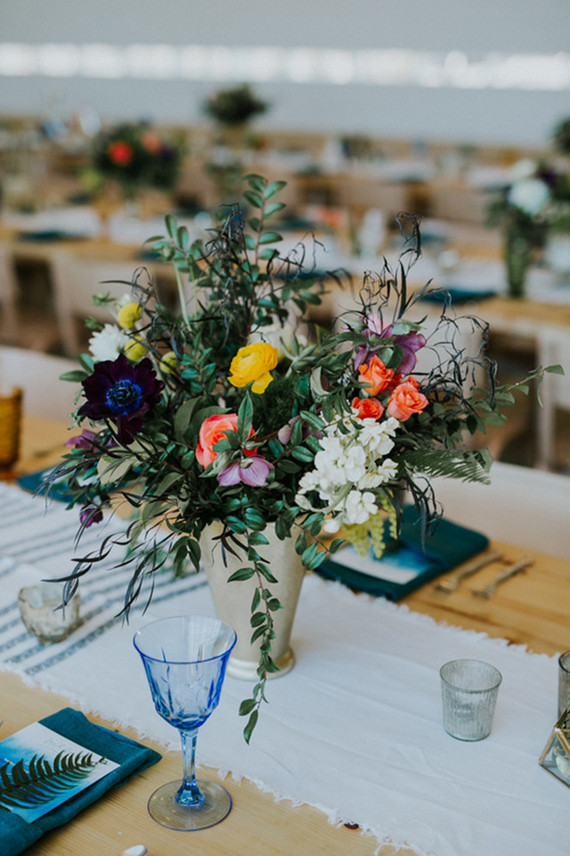 Modern bohemian wedding