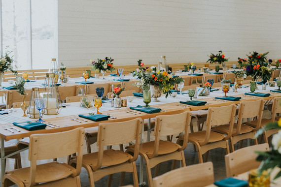 Modern bohemian wedding