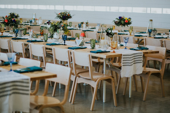 Modern bohemian wedding