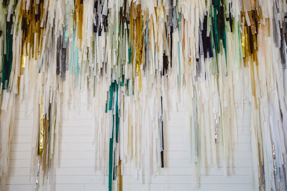 Ribbon backdrop