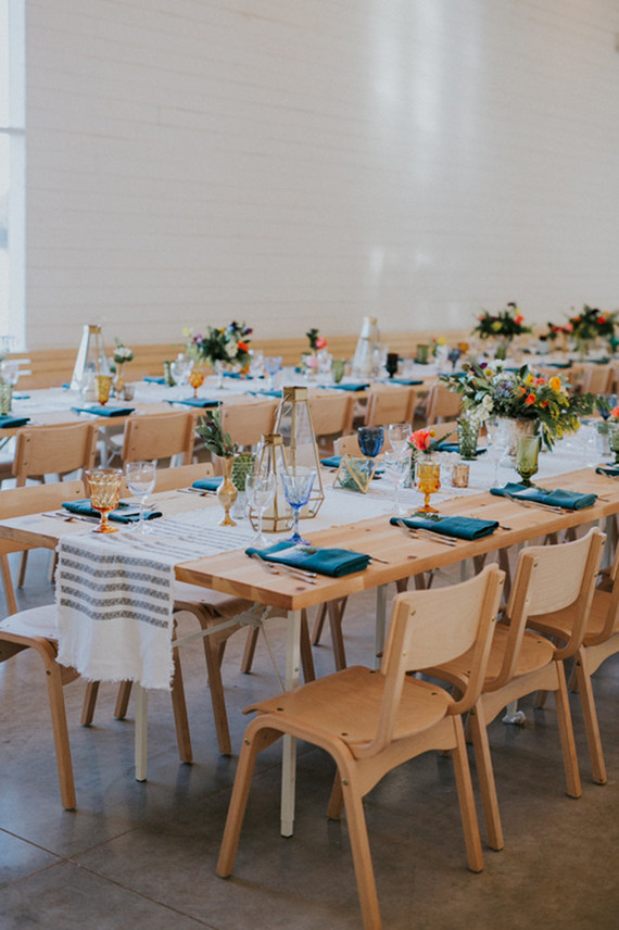 Modern bohemian wedding