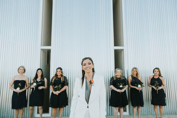 Modern bohemian wedding