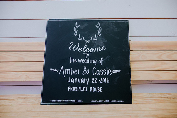 Wedding signage