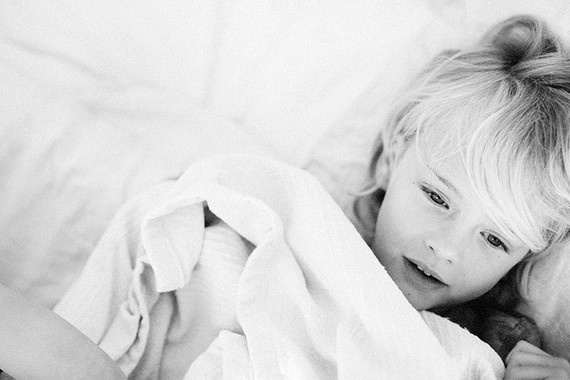 Family photos at home in Los Angeles