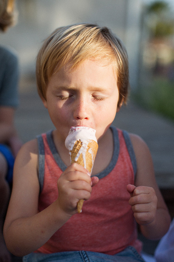 Family photos at home in Los Angeles