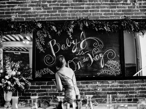 Unique Space baby shower