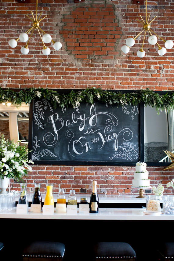 Unique Space baby shower