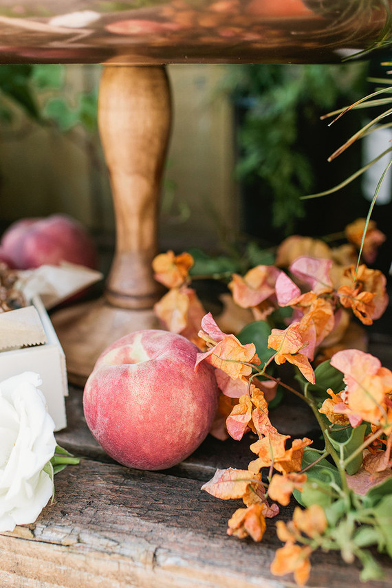 Peach Mother's Day brunch