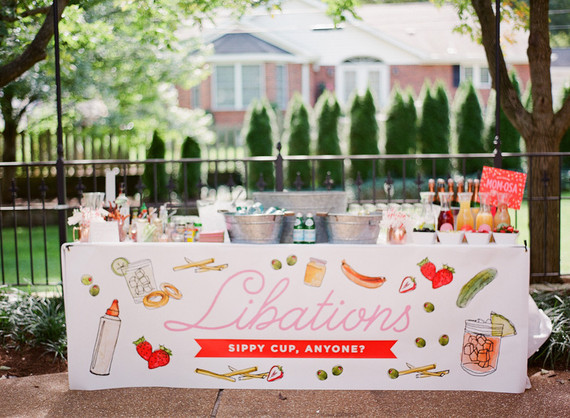 Pickles and Ice Cream baby shower Inspiration