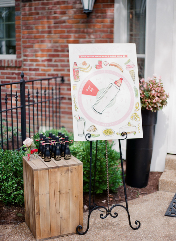Pickles and Ice Cream baby shower Inspiration