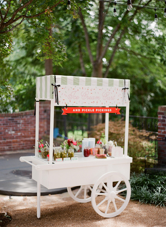 Pickles and Ice Cream baby shower Inspiration