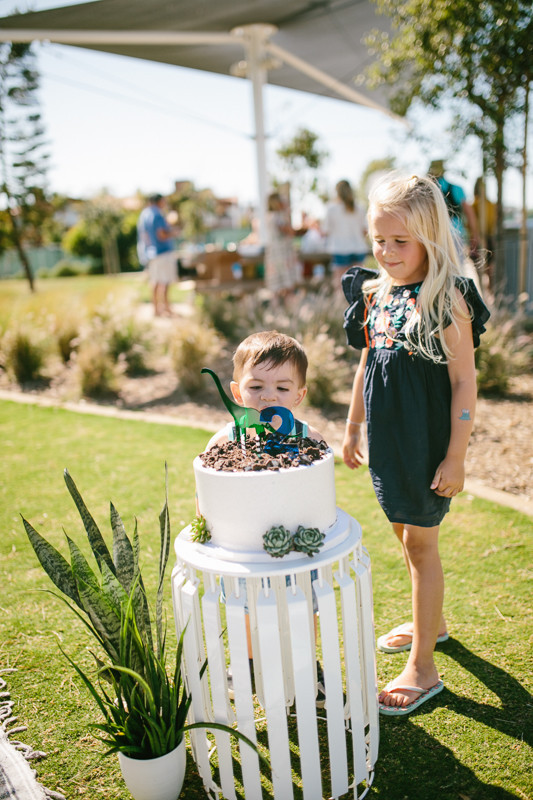 Modern dinosaur 2nd birthday Inspiration