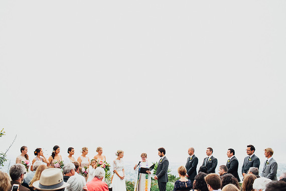 Outdoor ceremony
