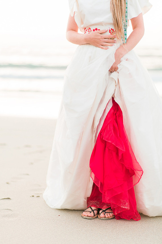 Unique wedding dress