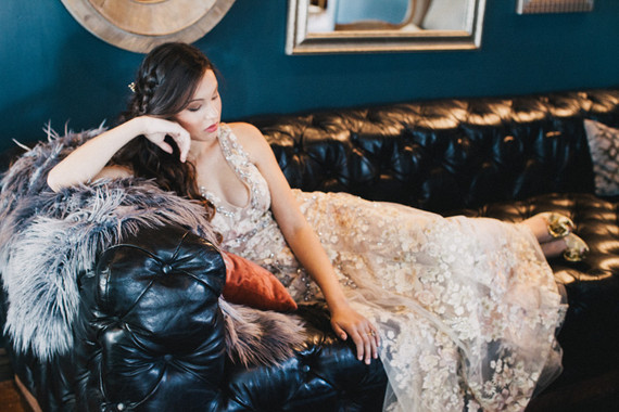 BHLDN wedding gown