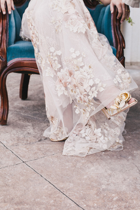 BHLDN wedding gown