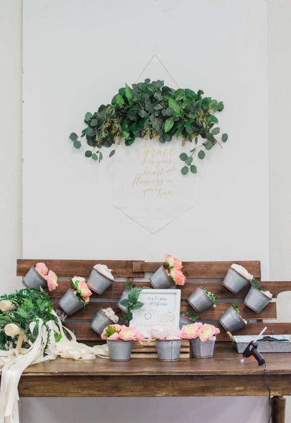 Floral Korean Dol first birthday Inspiration