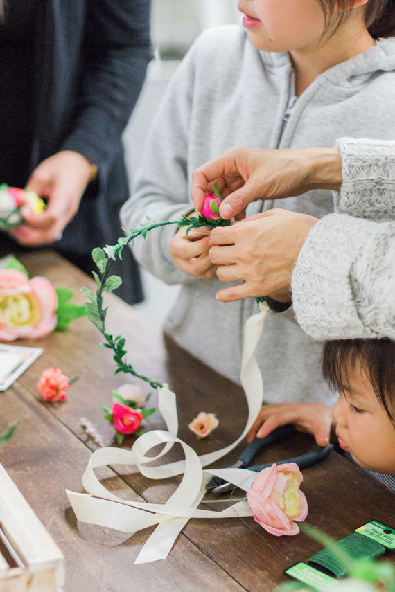 Floral Korean Dol first birthday Inspiration