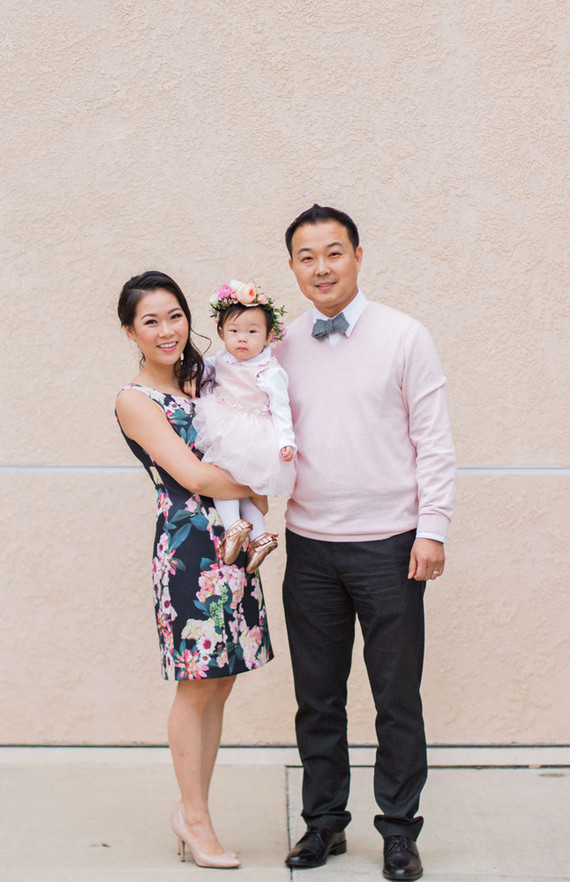 Floral Korean Dol first birthday Inspiration