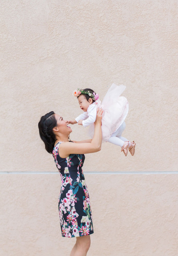 Floral Korean Dol first birthday Inspiration