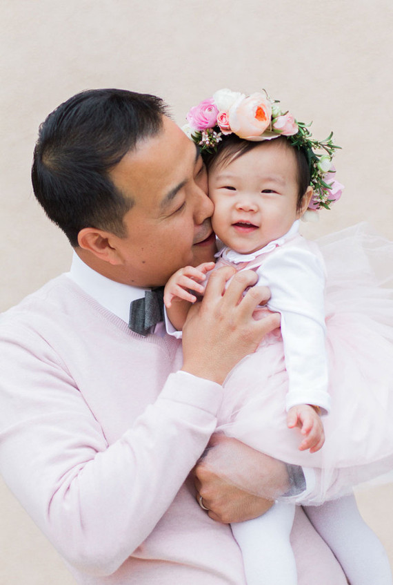 Floral Korean Dol first birthday Inspiration