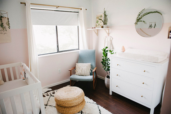 Blush girls nursery Inspiration