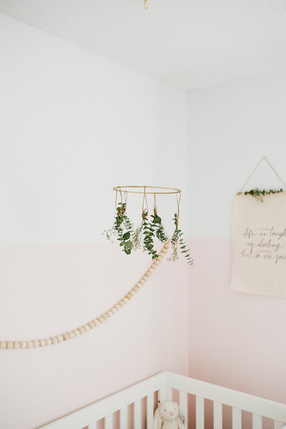 Blush girls nursery Inspiration