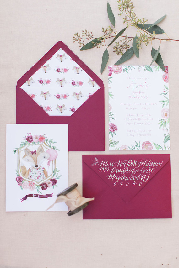Foxy girls birthday party Inspiration