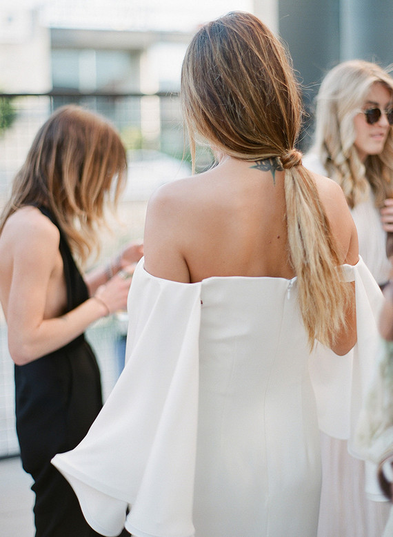Modern ponytail