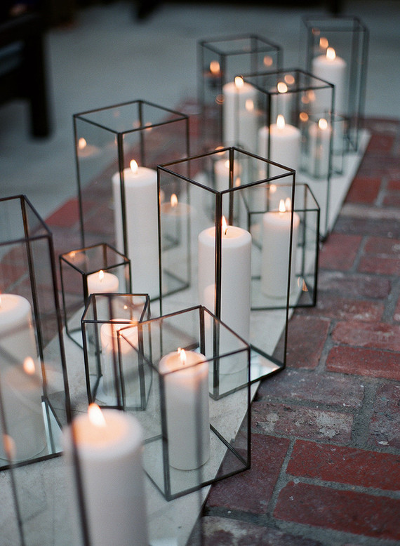 Modern candle holders