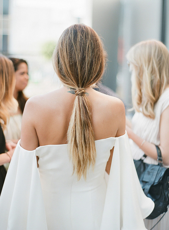 Modern ponytail