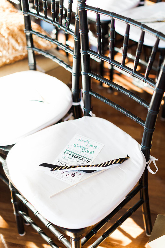 Modern ceremony decor