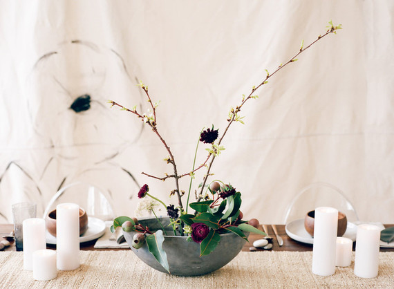 Organic modern wedding inspiration Inspiration