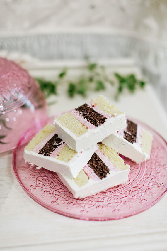 Bohemian wedding cake