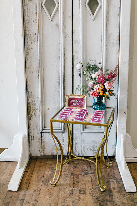 Modern bohemian wedding inspiration