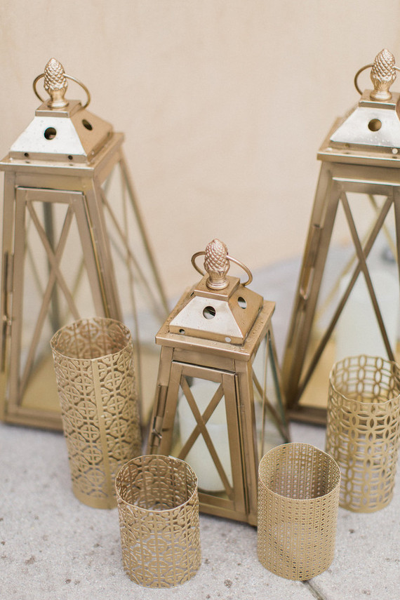 Gold lanterns