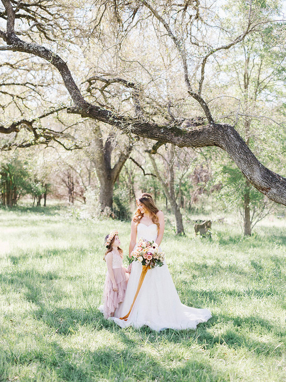 Romantic Austin spring wedding inspiration Inspiration