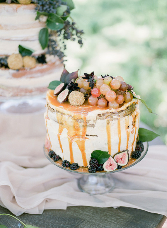 Spring wedding cake