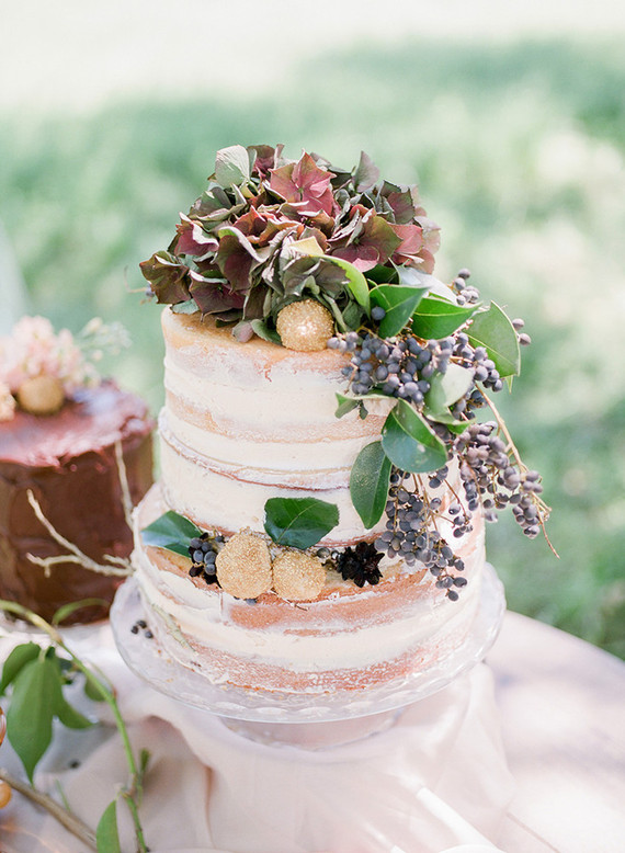 Spring wedding cake
